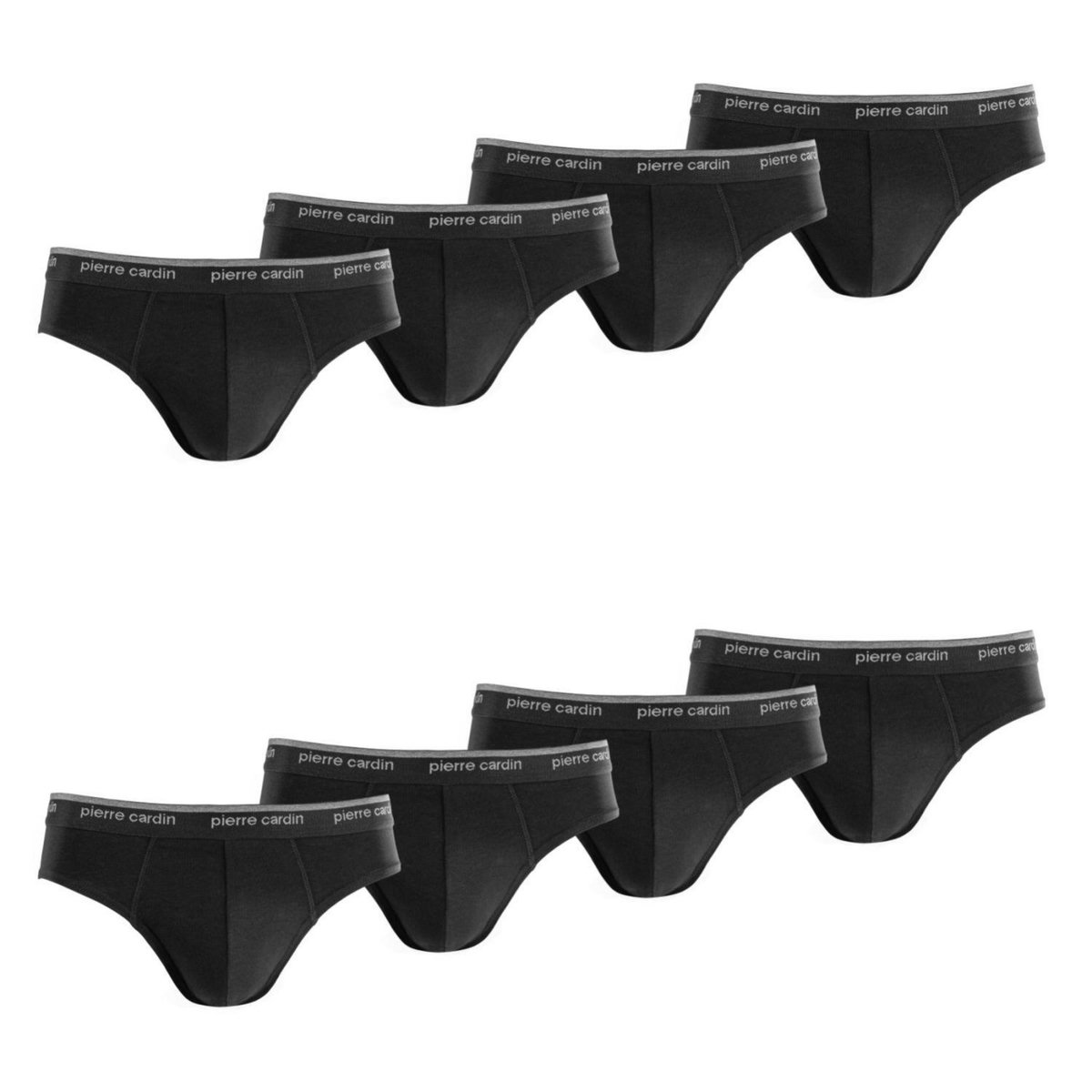 PIERRE CARDIN Lot de 8 Slips homme en coton