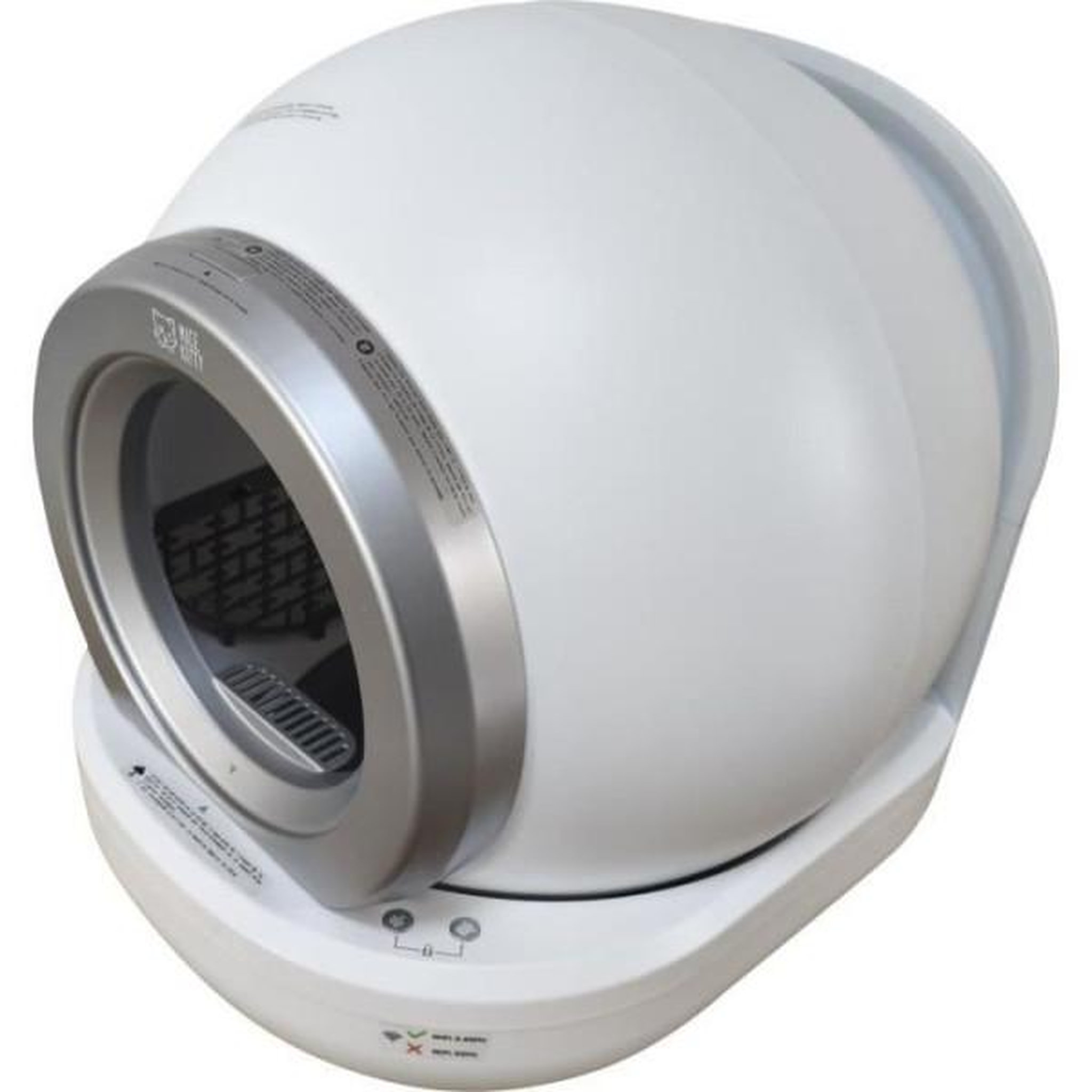 Voir la diapositive 3 : MARKET24 Nice kitty - litiere autonettoyante pour chats 65 l démontable et lavable - connectivité bluetooth - 57*50*53 cm