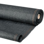 ID MARKET Brise vue renforcé 2 x 10 M gris 220 gr/m² luxe PRO