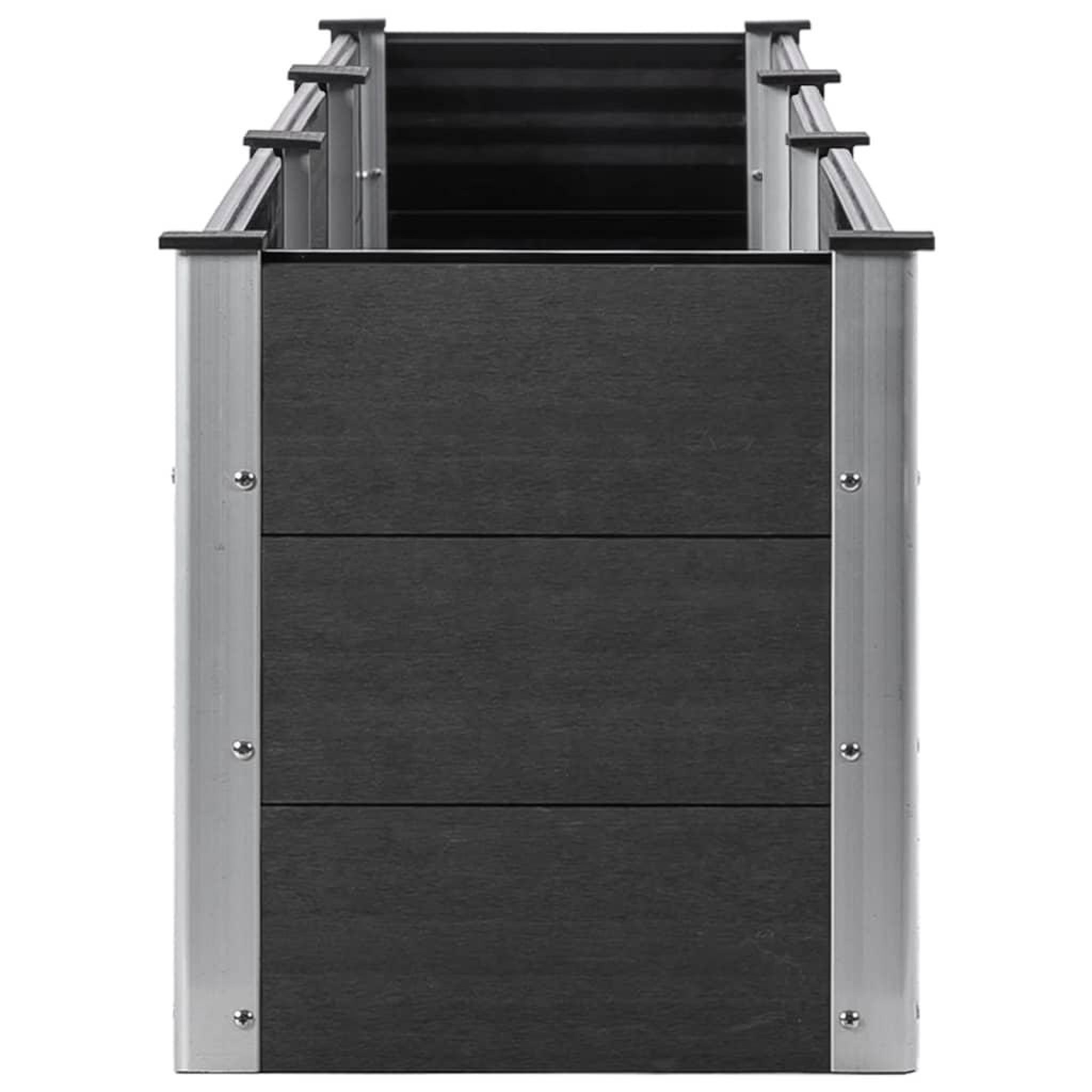 Voir la diapositive 4 : VIDAXL Plate-forme surelevee de jardin 300x50x54 cm WPC Gris