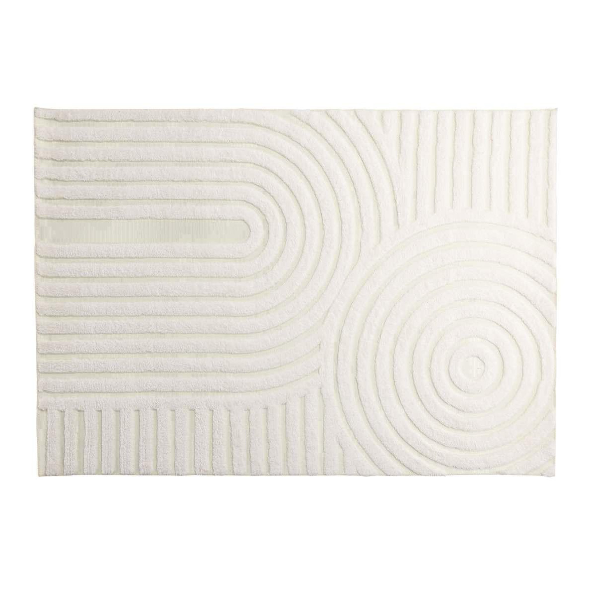 Paris Prix Tapis déco  nikita  200x290cm naturel