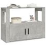 Voir la diapositive 4 : VIDAXL Buffet Gris beton 80x30x60 cm Bois d'ingenierie