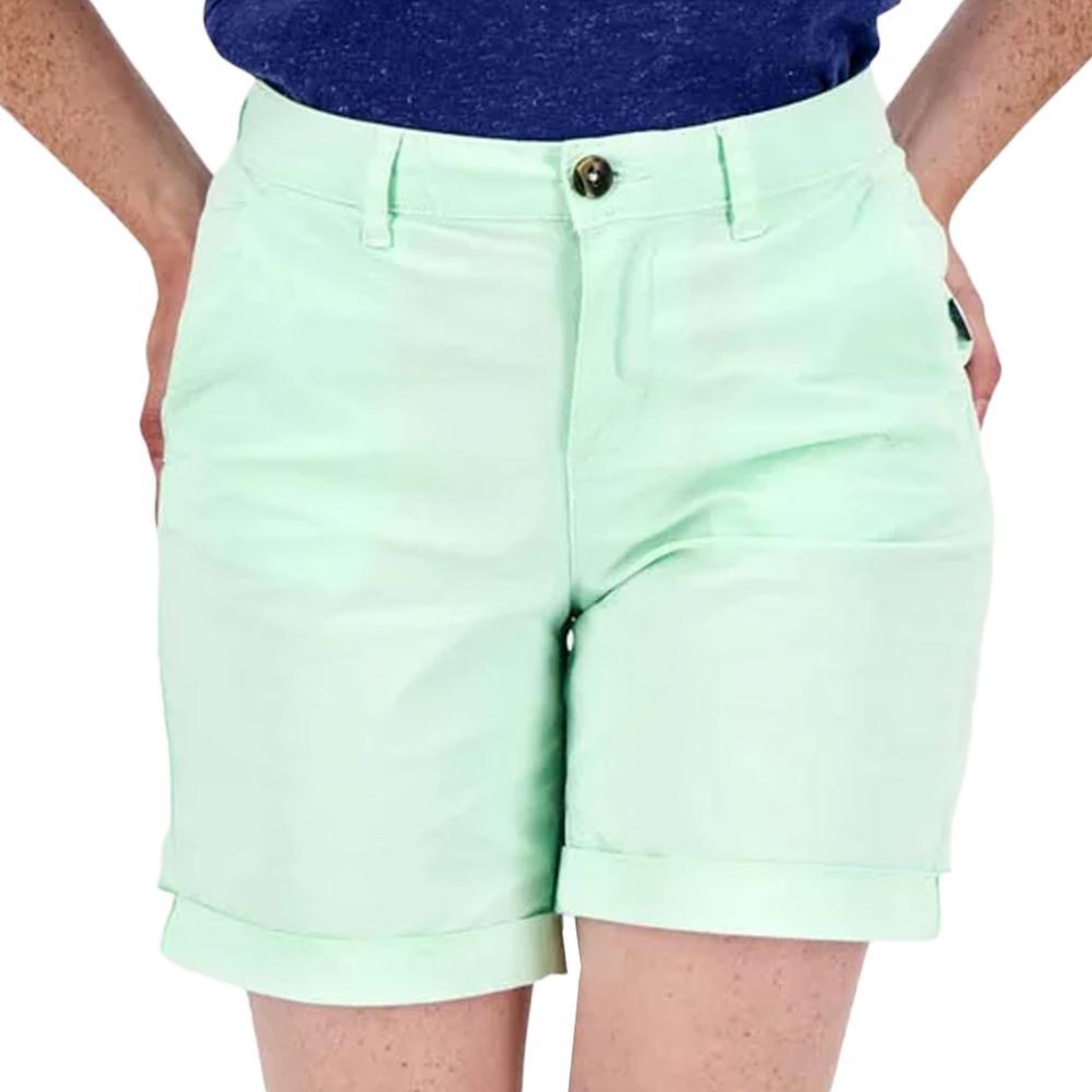 TBS Short  Femme TBS Bermuda SANTABER. Coloris disponibles : Vert