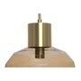 Paris Prix Lampe Suspension Design  Vince  32cm Ambre