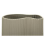 Voir la diapositive 4 : Paris Prix Vase Design en Métal  Frankfurt  36cm Beige Foncé