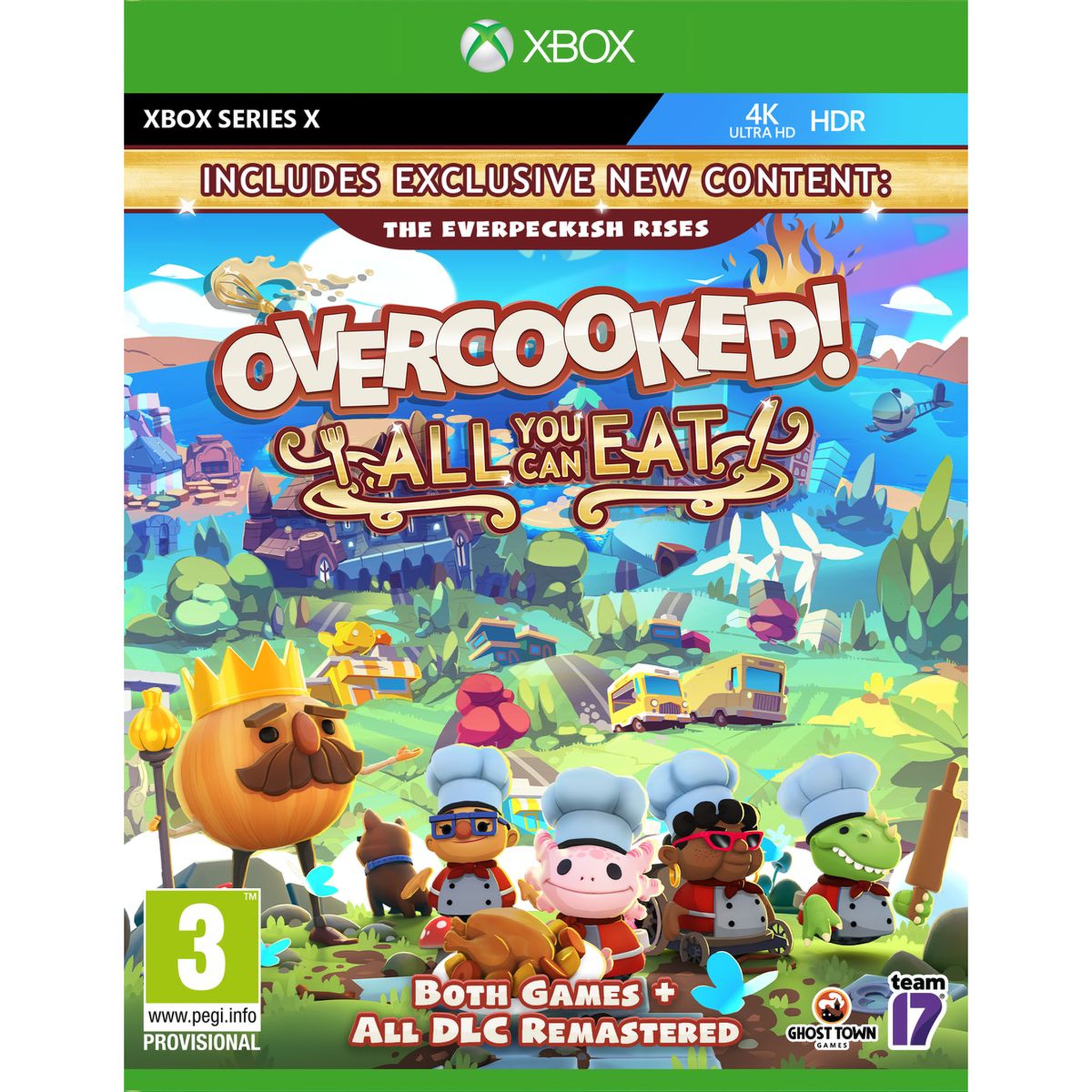 Voir la diapositive 1 : JUST FOR GAMES Overcooked! All You Can Eat Xbox Series X