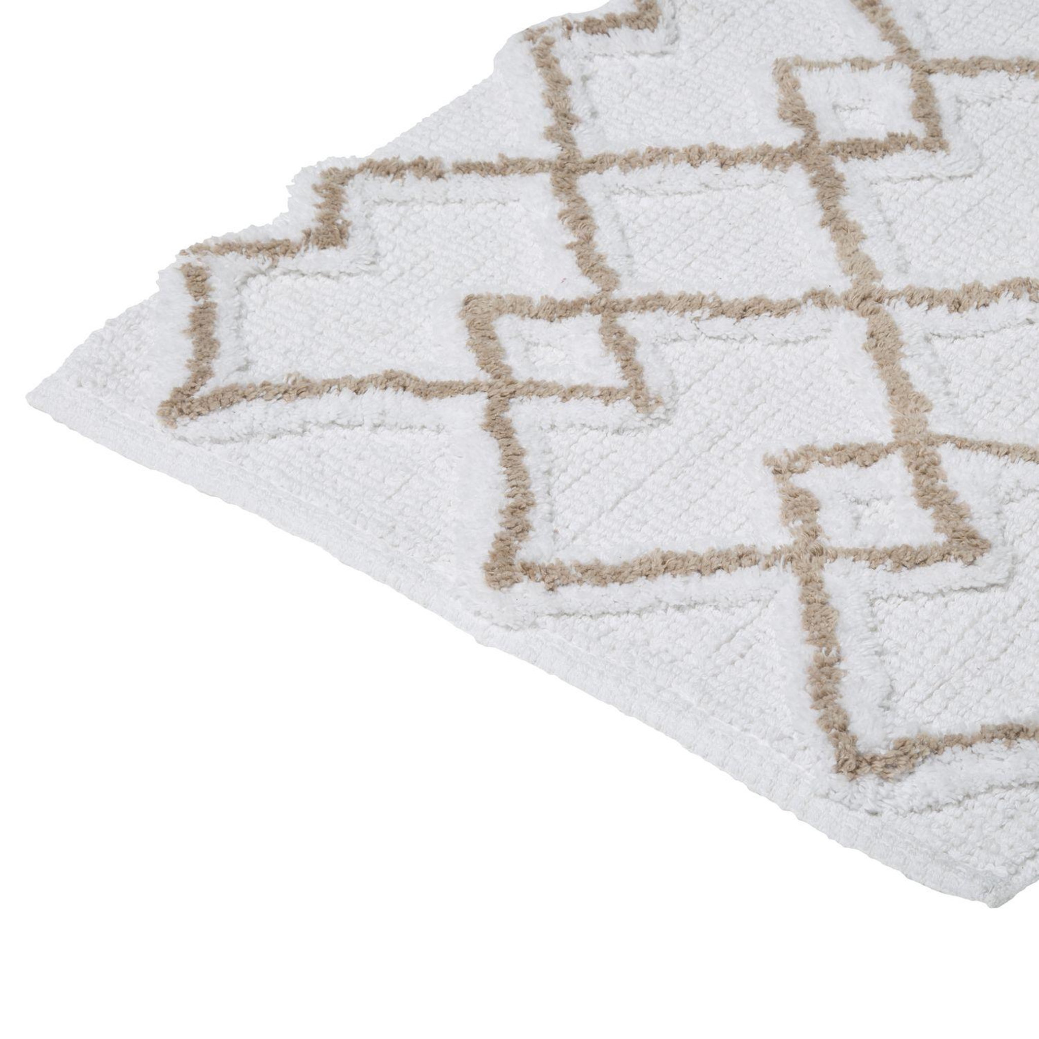 Voir la diapositive 2 : FIVE Tapis style ethnique pour salle de bain