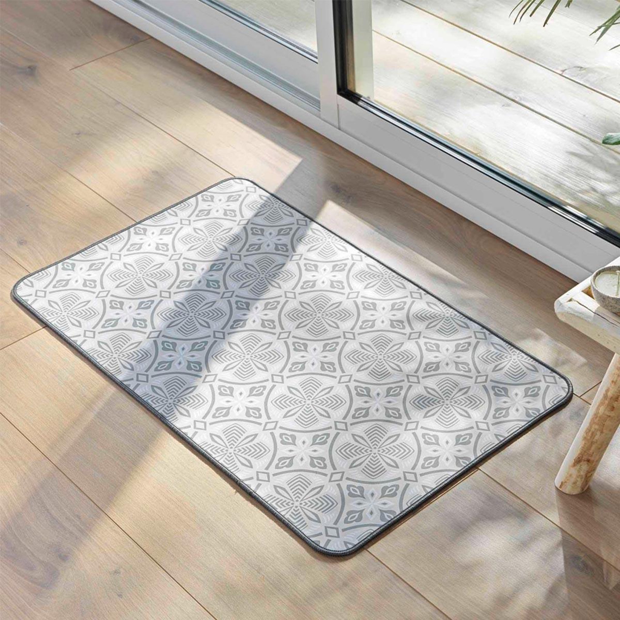 Voir la diapositive 4 : Douceur d'Intérieur Tapis déco imprimé  joan  45x75cm naturel