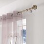 Voir la diapositive 2 : Paris Prix Kit Tringle Déco Extensible  Globa  120-210cm Laiton