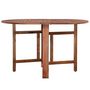 Voir la diapositive 3 : VIDAXL Table de jardin 120x70x74 cm Bois d'acacia massif