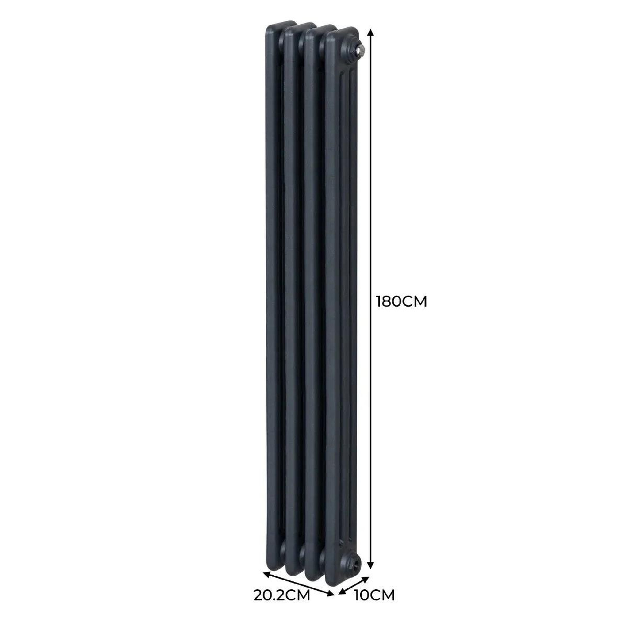 Voir la diapositive 5 : MONSTERSHOP Radiateur traditionnel à 3 colonnes – 1800 x 202 mm