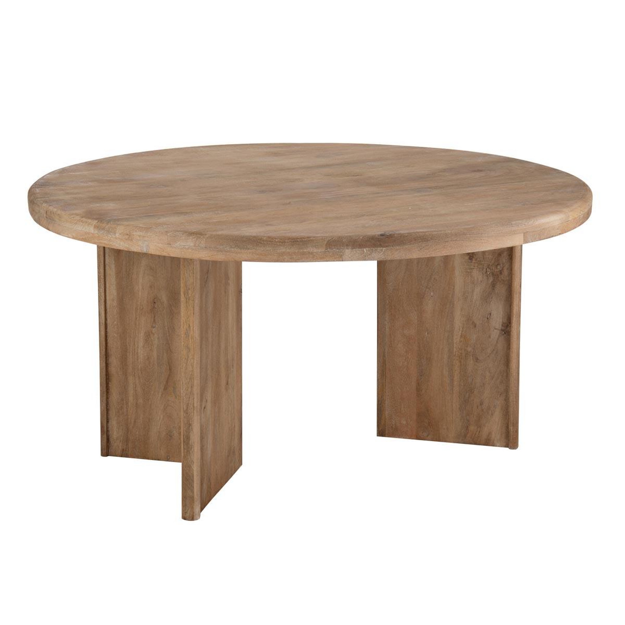J-LINE Table à manger en bois  latasha  150cm naturel