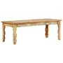 Voir la diapositive 5 : VIDAXL Table basse 110x50x40 cm Bois de recuperation solide