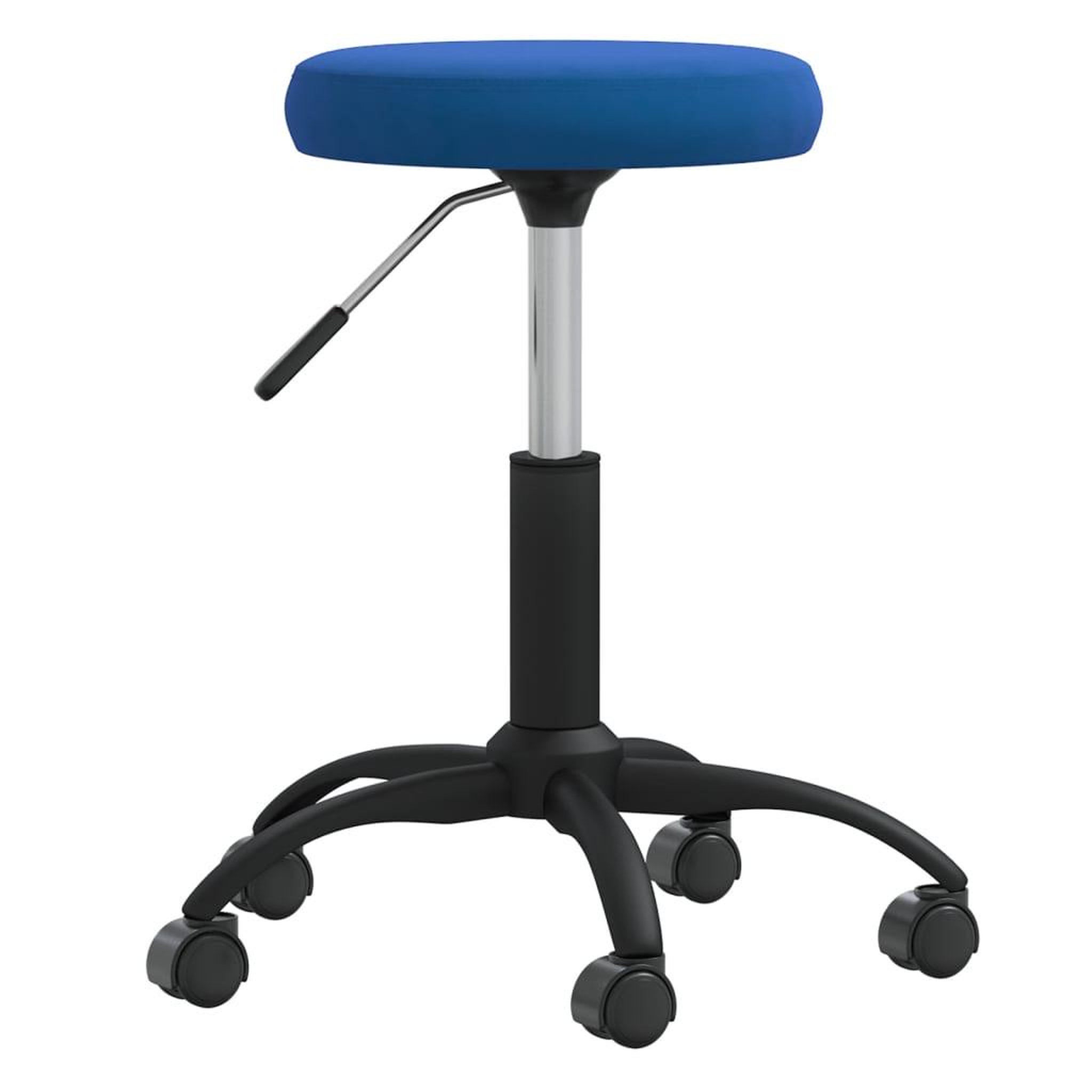 Voir la diapositive 2 : VIDAXL Chaise pivotante de bureau Bleu Velours