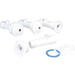 Habitat et Jardin Kit hydromassage pour piscine liner - 19 cm - Blanc