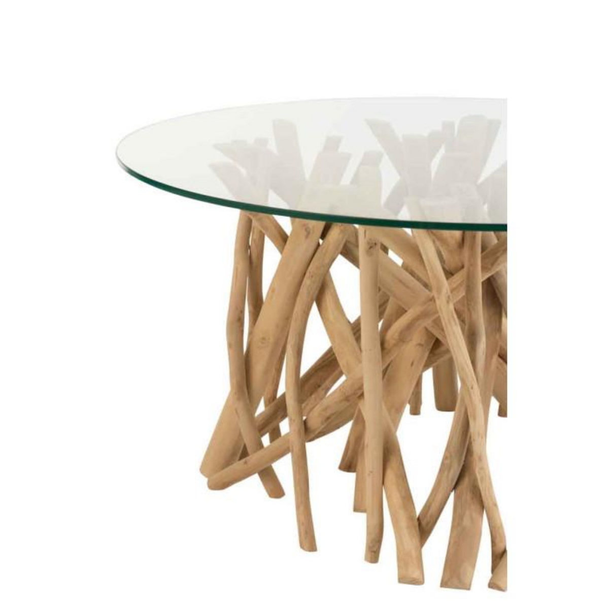 Paris Prix Table Basse en Teck  Driftwood  63cm Naturel
