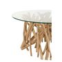 Voir la diapositive 2 : Paris Prix Table Basse en Teck  Driftwood  63cm Naturel