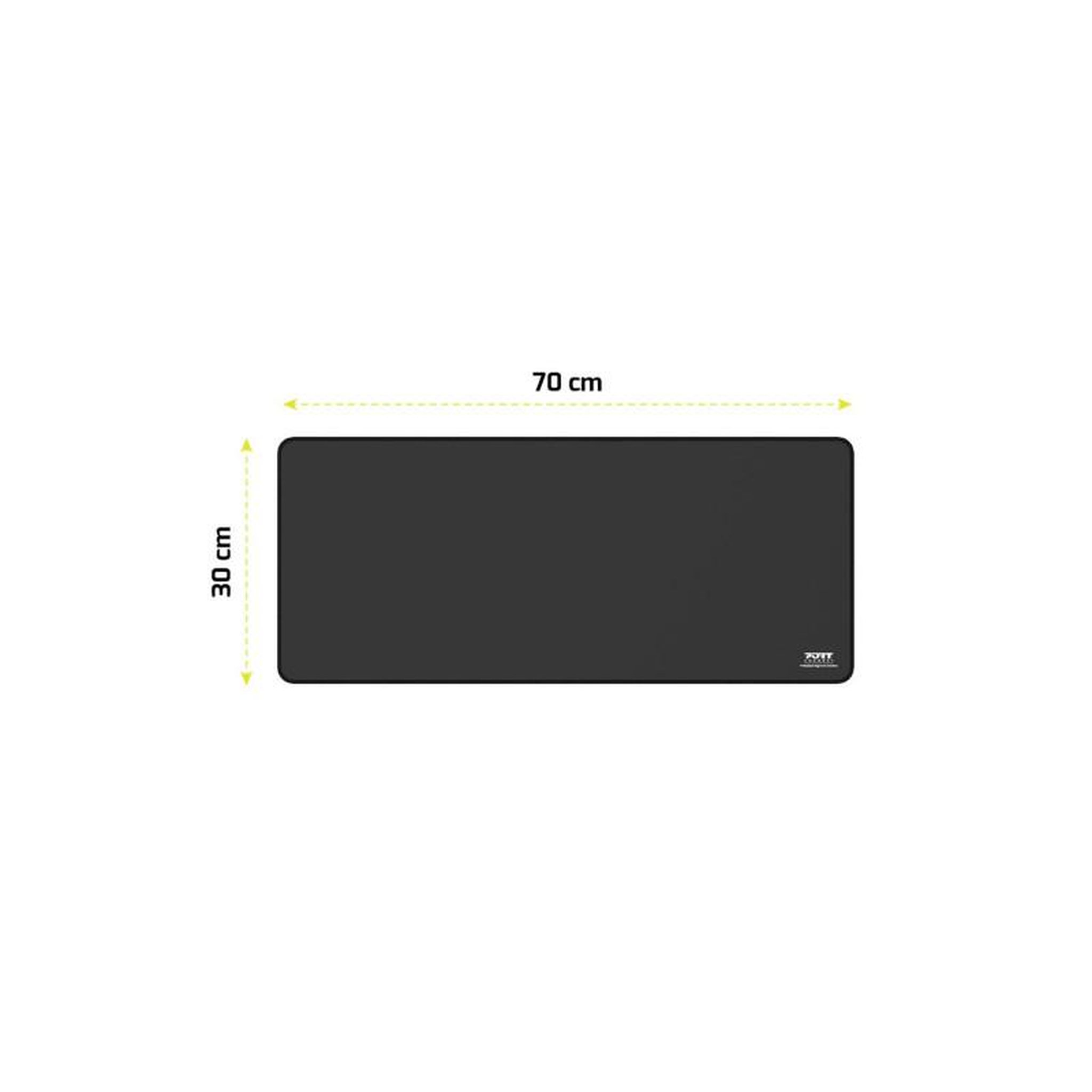 Voir la diapositive 4 : PORT DESIGNS Tapis de souris Port Designs Tapis de souris bureautique professionnel antiderapant XL 70 X 30 cm noir