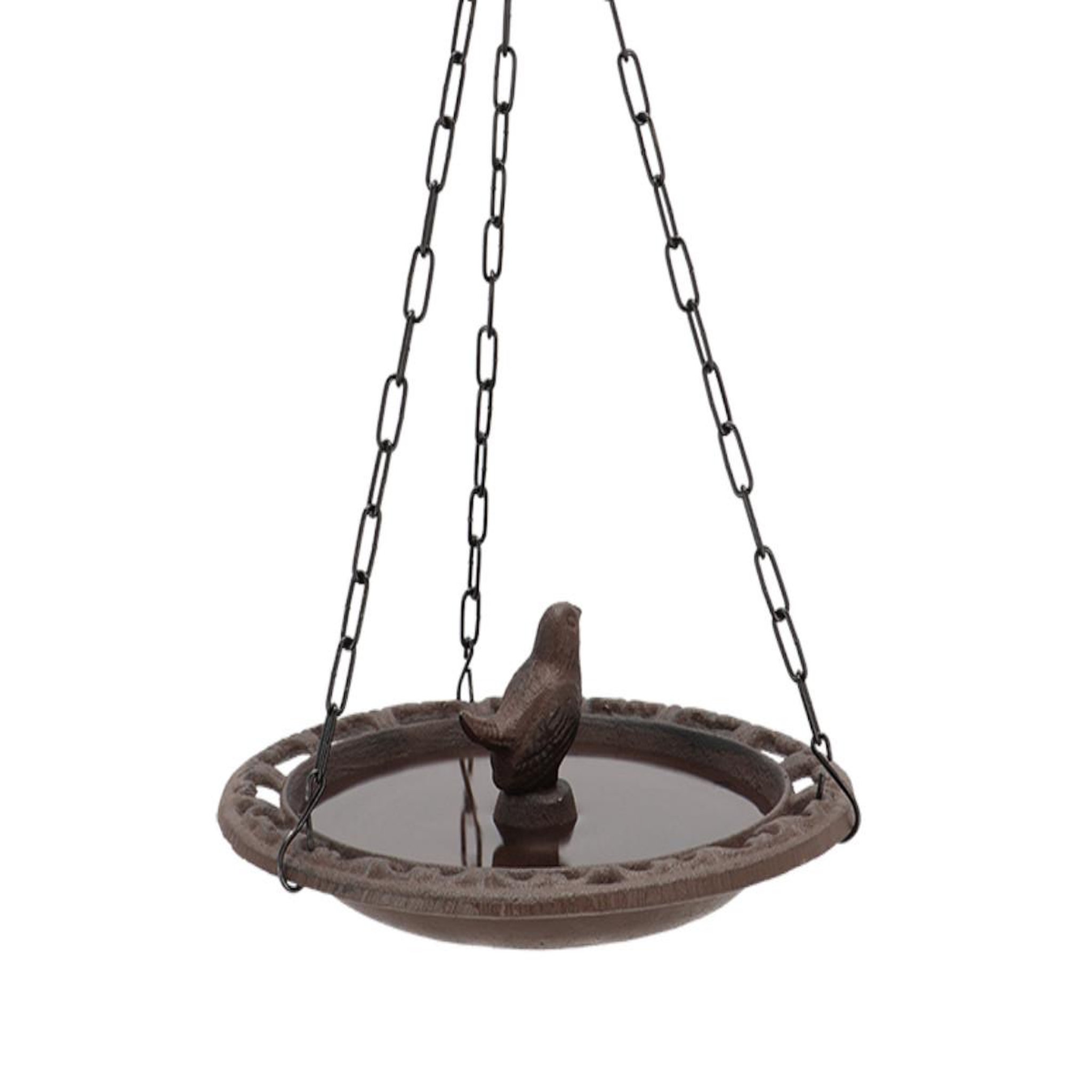 Voir la diapositive 2 : ESSCHERT DESIGN Bain d'oiseau en fonte à suspendre - Esschert Design