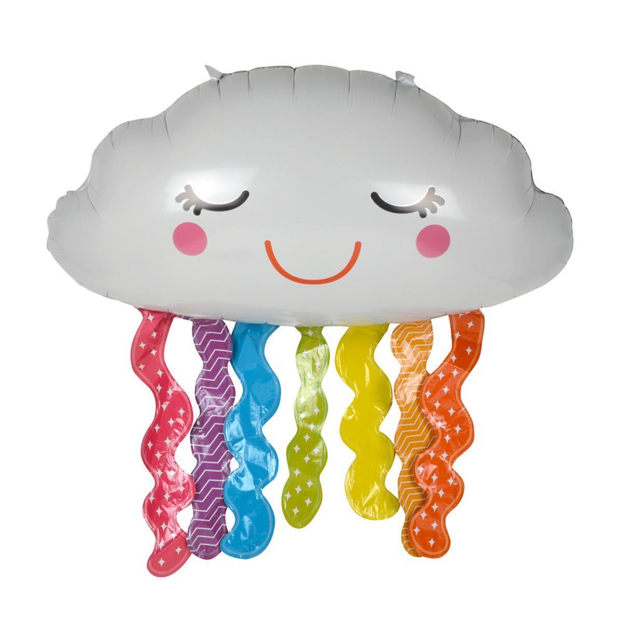 Voir la diapositive 1 : HOMEA Ballon Gonflable  Nuage Rainbow  69cm Multicolore