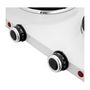 Voir la diapositive 5 : SENCO Plaque de cuisson électrique - SENCOR - SCP 2253WH-EUE4 - 2500 W - 2 foyers - Blanc