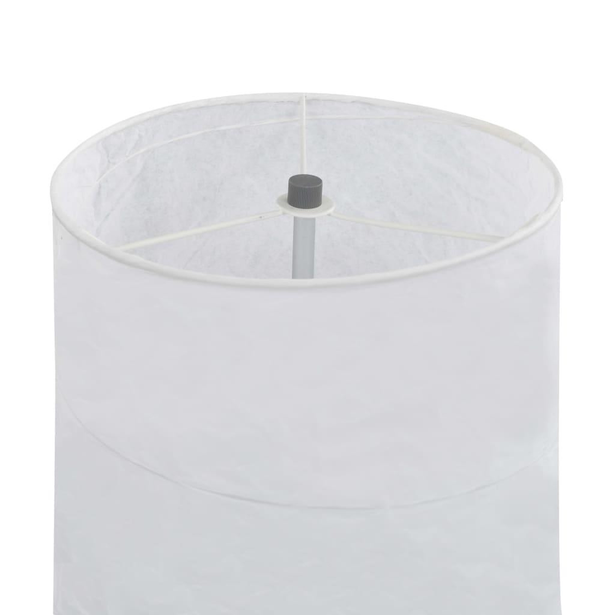 Voir la diapositive 4 : VIDAXL Lampadaire avec support 121 cm Blanc E27
