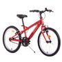 Voir la diapositive 2 : DISCOVERY ADVENTURES Vélo enfant - VTT 20'' - Modèle Rigide Garçon  Discovery Adventures  pour enfant de 115 à 140 cm - Frein V-Brake - Monovitesse