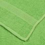Voir la diapositive 6 : VIDAXL Essuie mains 10 pcs vert pomme 50x100 cm 360 g m² 100% coton