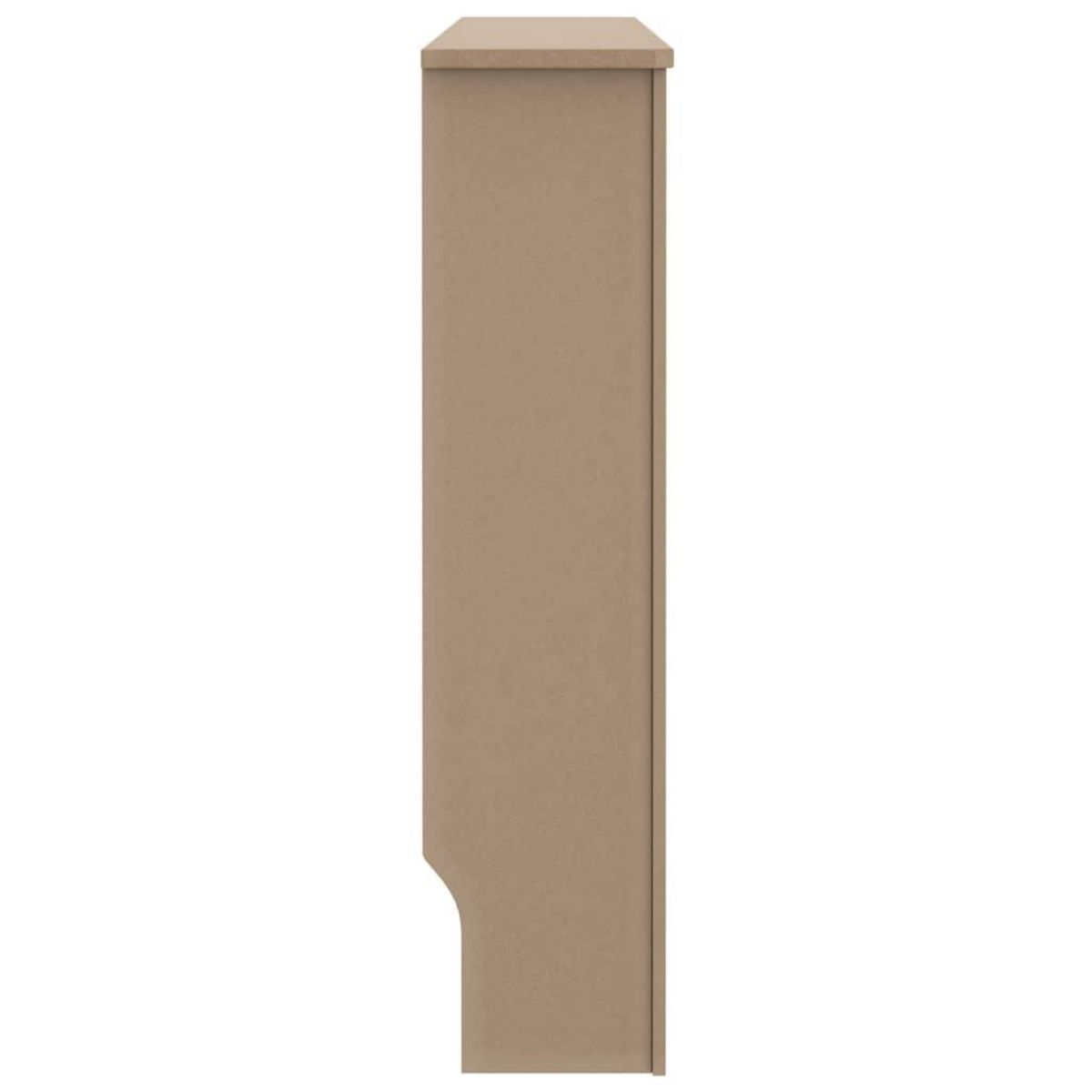VIDAXL Cache-radiateur 112x19x81,5 cm MDF