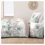 Voir la diapositive 1 : Parure housse de couette en coton 57 fils motif tropical JUNGLE 