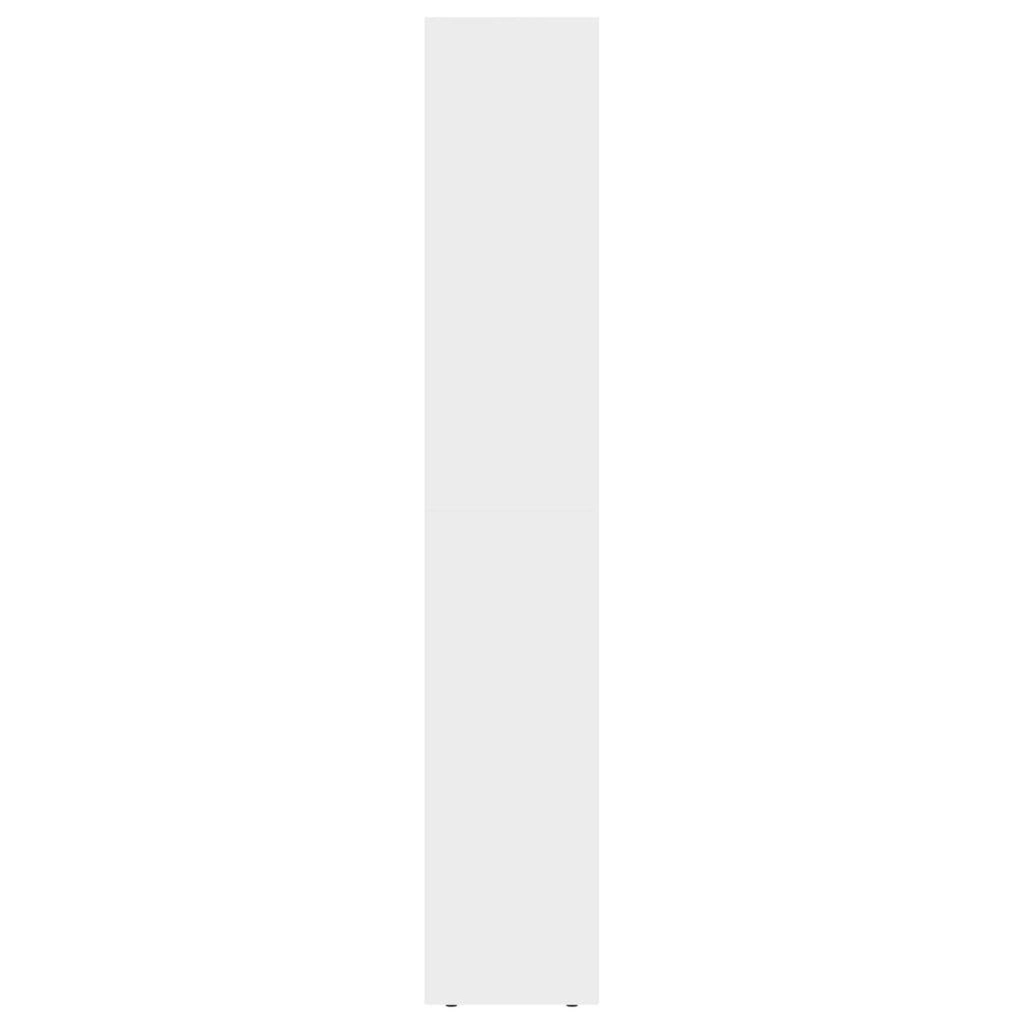Voir la diapositive 5 : VIDAXL Bibliotheque Blanc brillant 36x30x171 cm Bois d'ingenierie