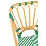 Voir la diapositive 5 : Paris Prix Chaise en Rotin  Danial  85cm Vert Foncé