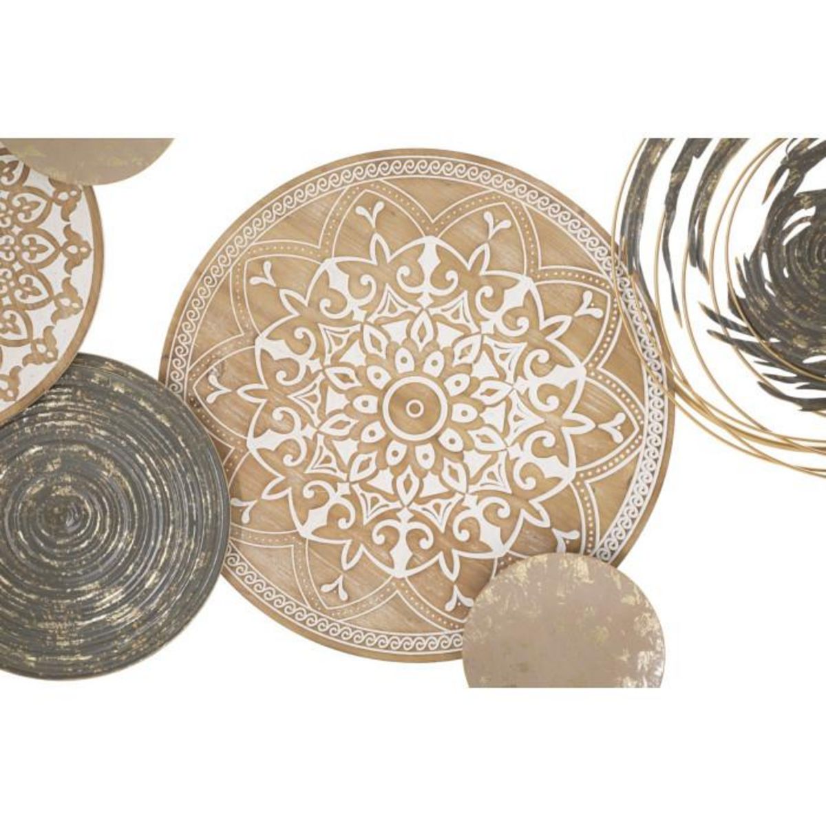 Paris Prix Décoration Murale en Métal  Boho  167cm Multicolore