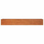 Voir la diapositive 4 : VIDAXL Lit sureleve de jardin rouille 320x80x45 cm acier corten