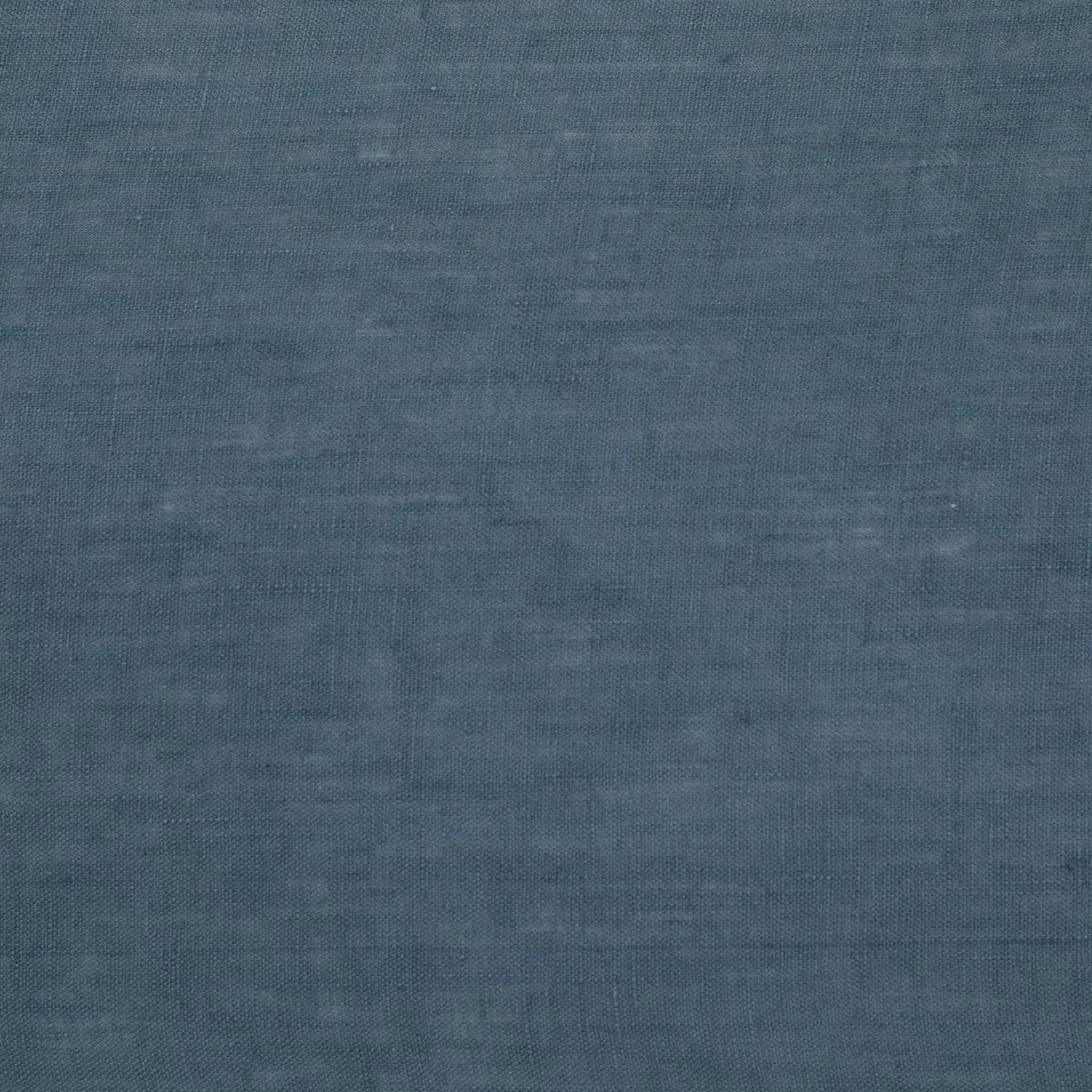 Voir la diapositive 2 : ATMOSPHERA Taie d'oreiller en lin  adorable  50x70cm bleu canard