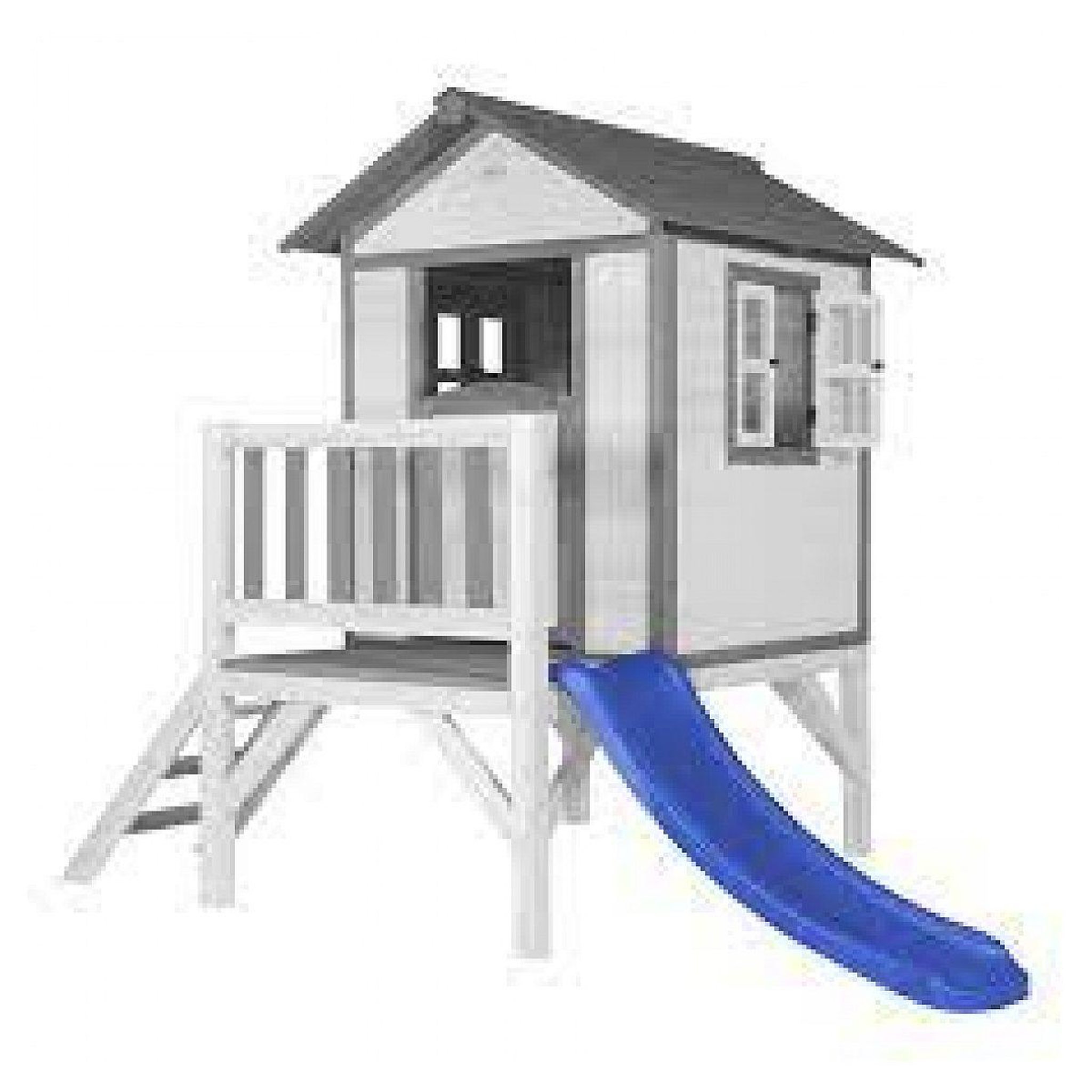 Axi House Maisonnette classic - toboggan bleu