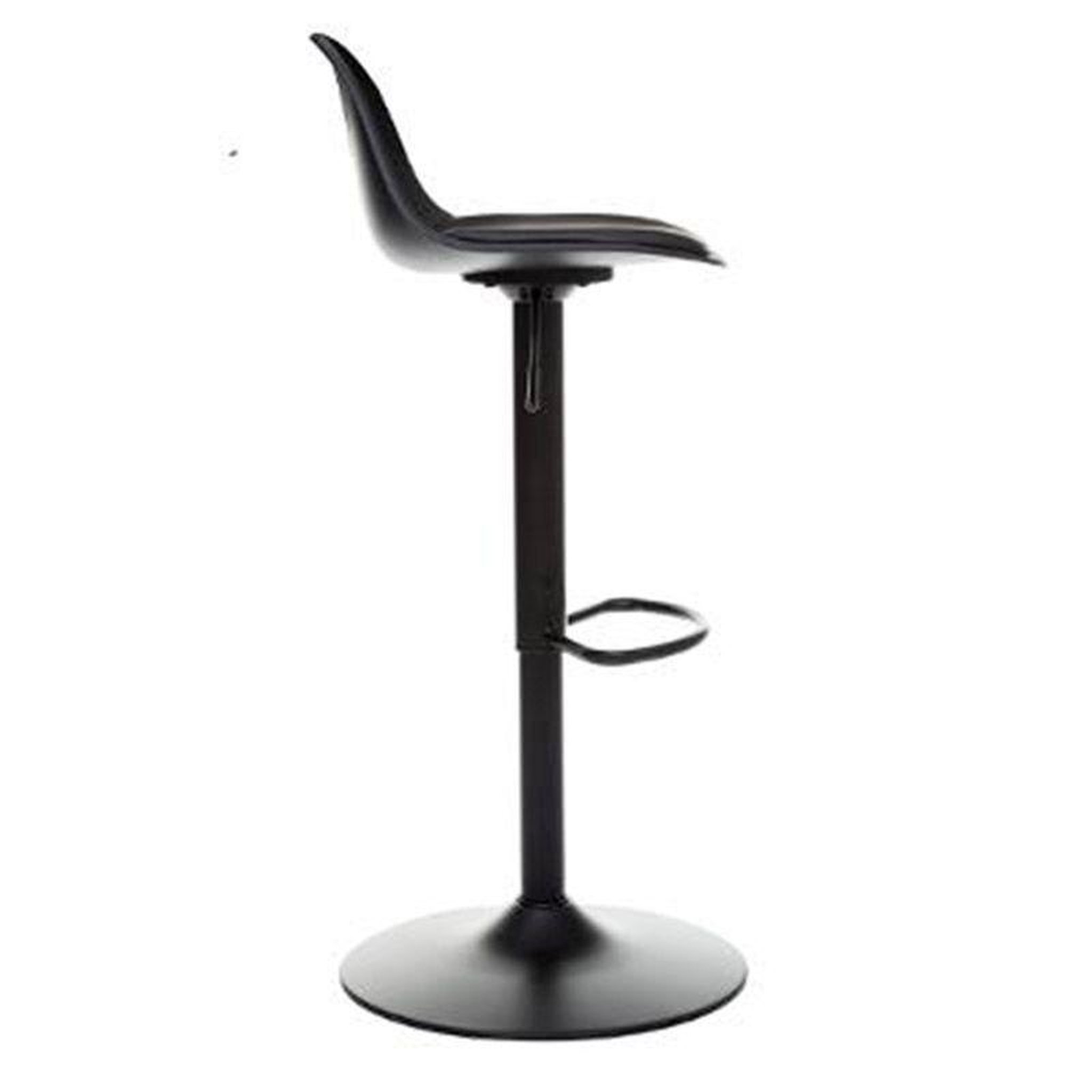 Voir la diapositive 5 :  Lot de 2 Chaises de Bar Design  Aiko  103cm Noir