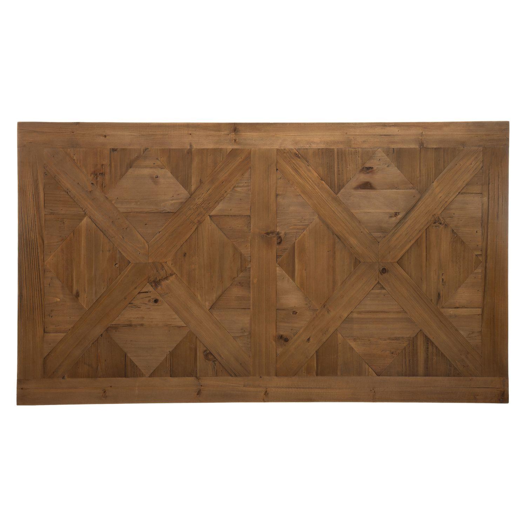 Voir la diapositive 2 : ATMOSPHERA Console design industriel corte - l. 110 x h. 79 cm- marron