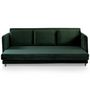 Voir la diapositive 4 : Paris Prix Canapé Convertible en Velours  Zefli  210cm Vert
