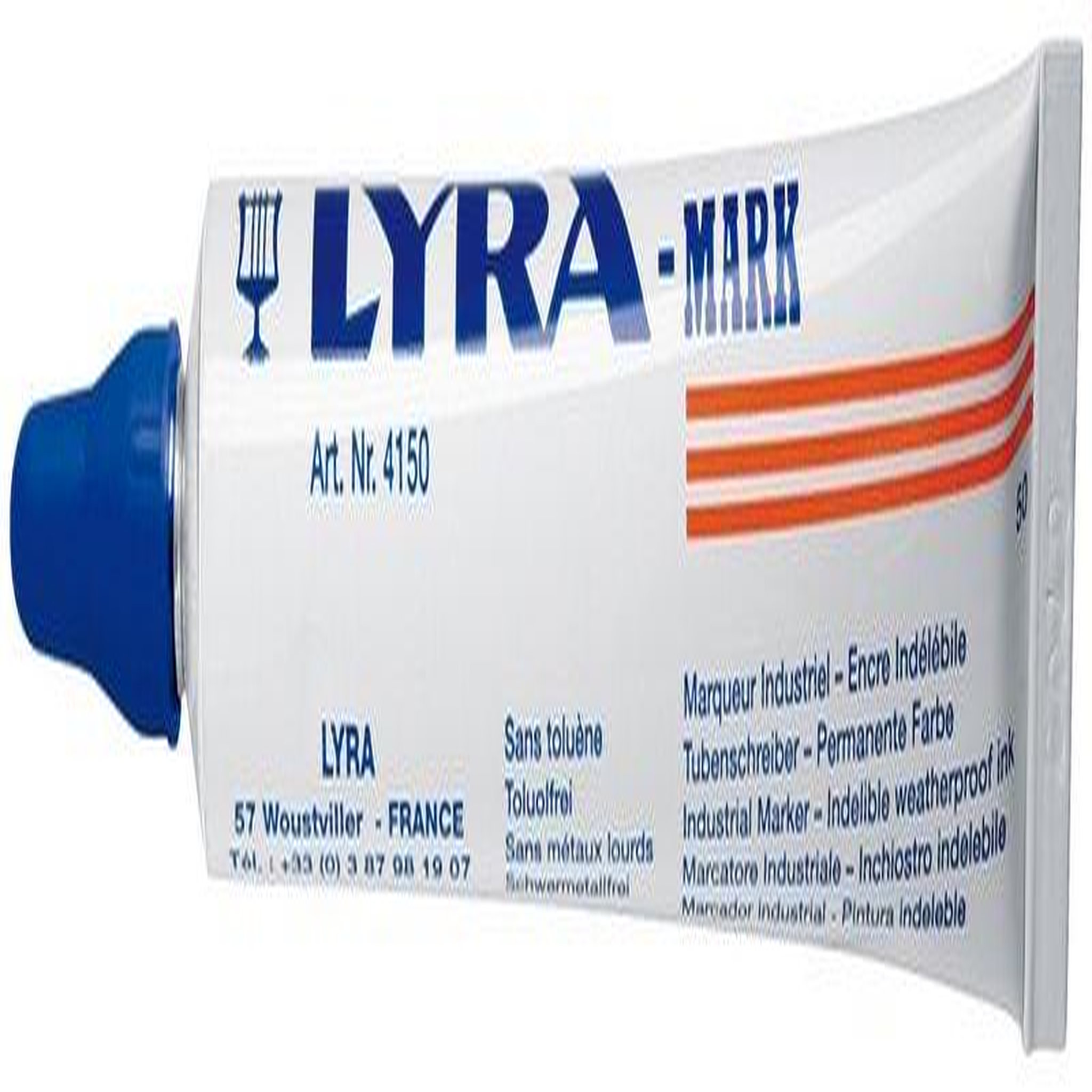 Lyra Marqueur à bille bleu 50 ml