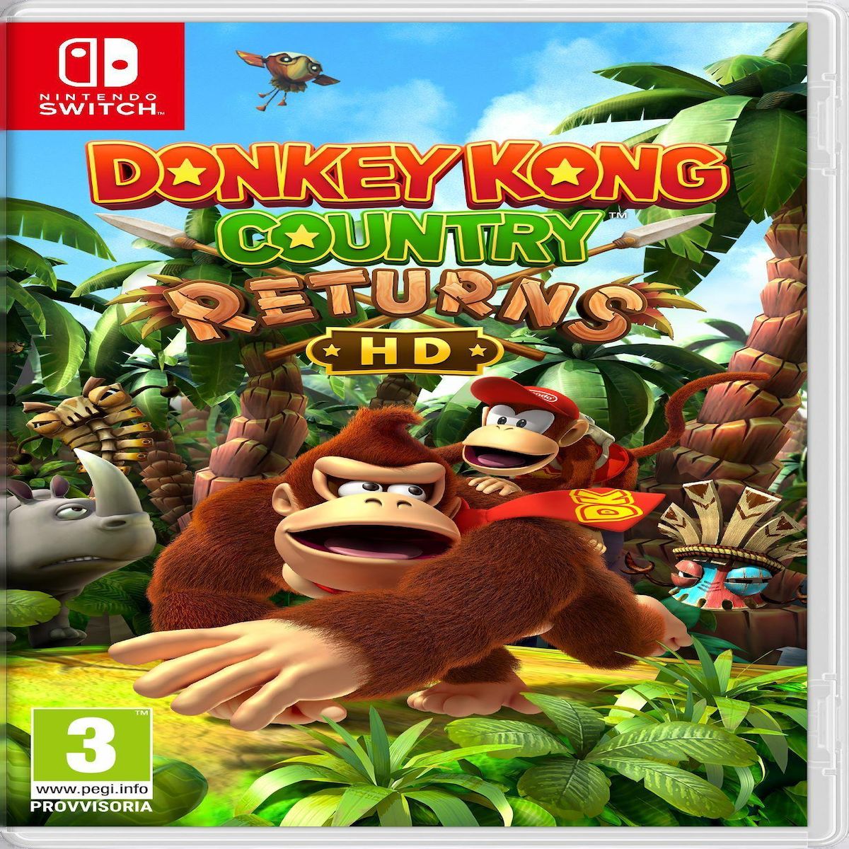 NINTENDO Jeu vidéo Nintendo Donkey Kong Country Returns HD