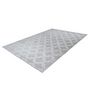Voir la diapositive 4 : Paris Prix Tapis Vintage Fait Main  Monroe I  Gris Bleu