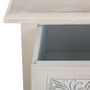 Voir la diapositive 4 : ATMOSPHERA Commode ethnique Hina - L. 48 x H. 80 cm - Gris