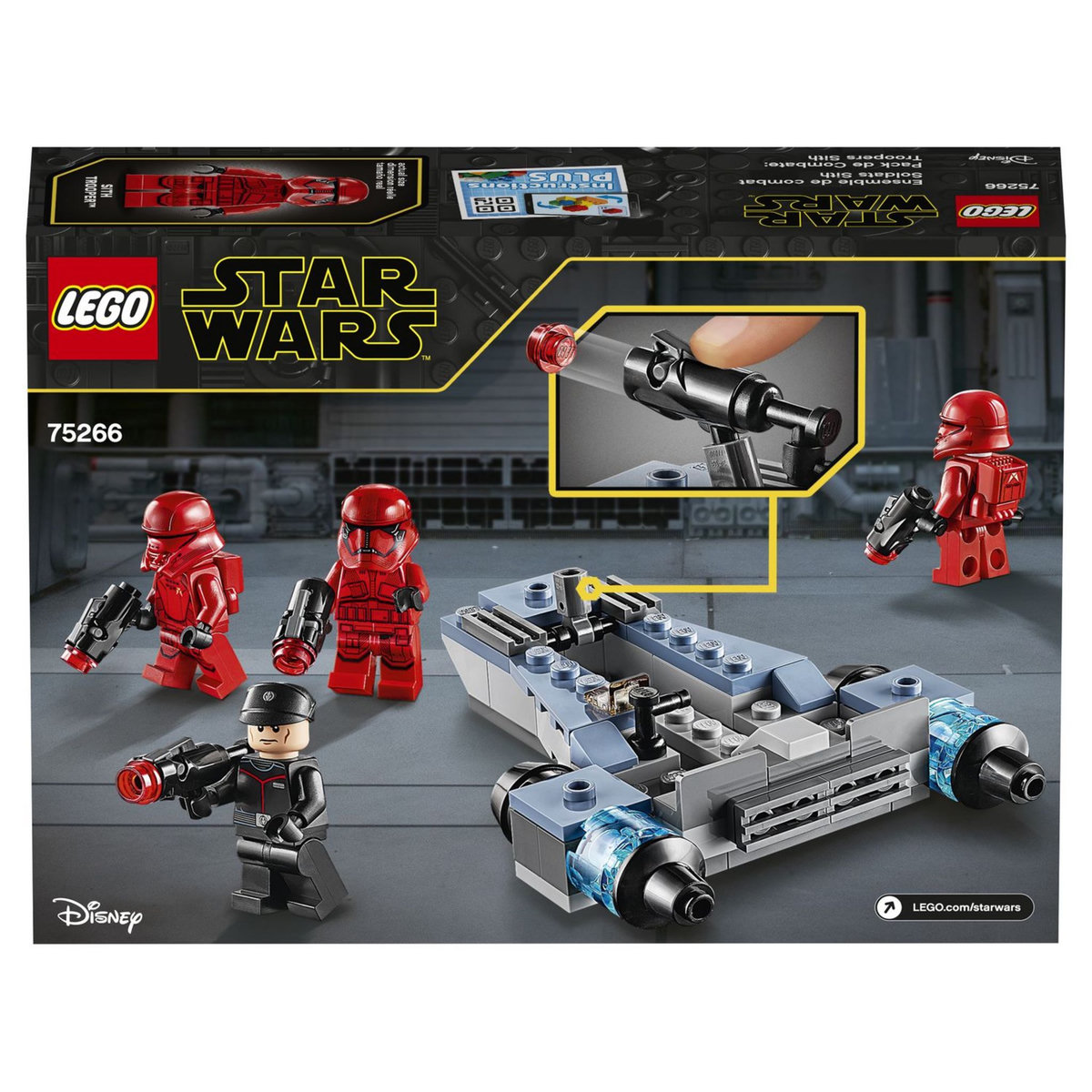 LEGO Star Wars 75266 - Le Coffret de bataille Sith Troopers