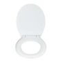 Voir la diapositive 2 : Wenko Abattant WC Orchidée - Bois - Multicolore