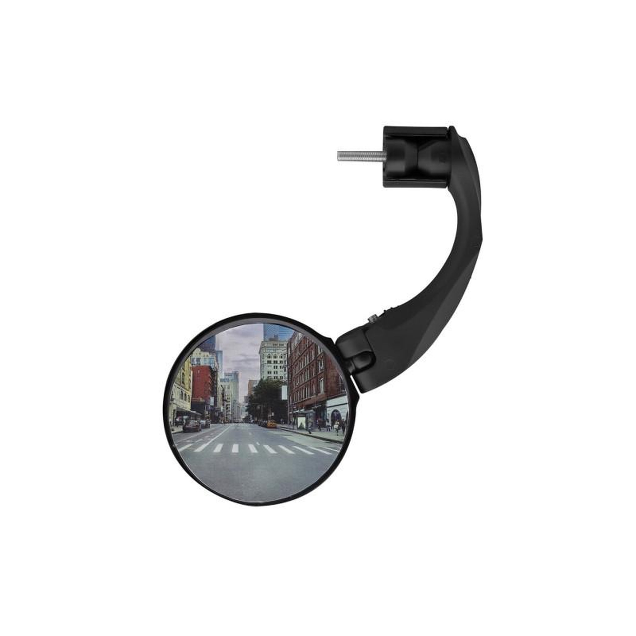 Voir la diapositive 2 : TNB Rétroviseur vélo Tnb URBAN MOOV Retroviseur bout de cintre de velo noir