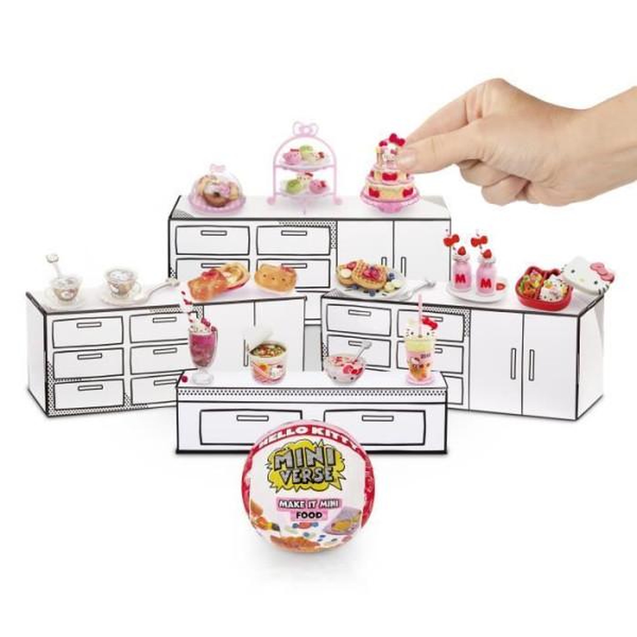 Voir la diapositive 6 : Jeu créatif Miniverse MGA s Make It Mini Sanrio Modèle aléatoire