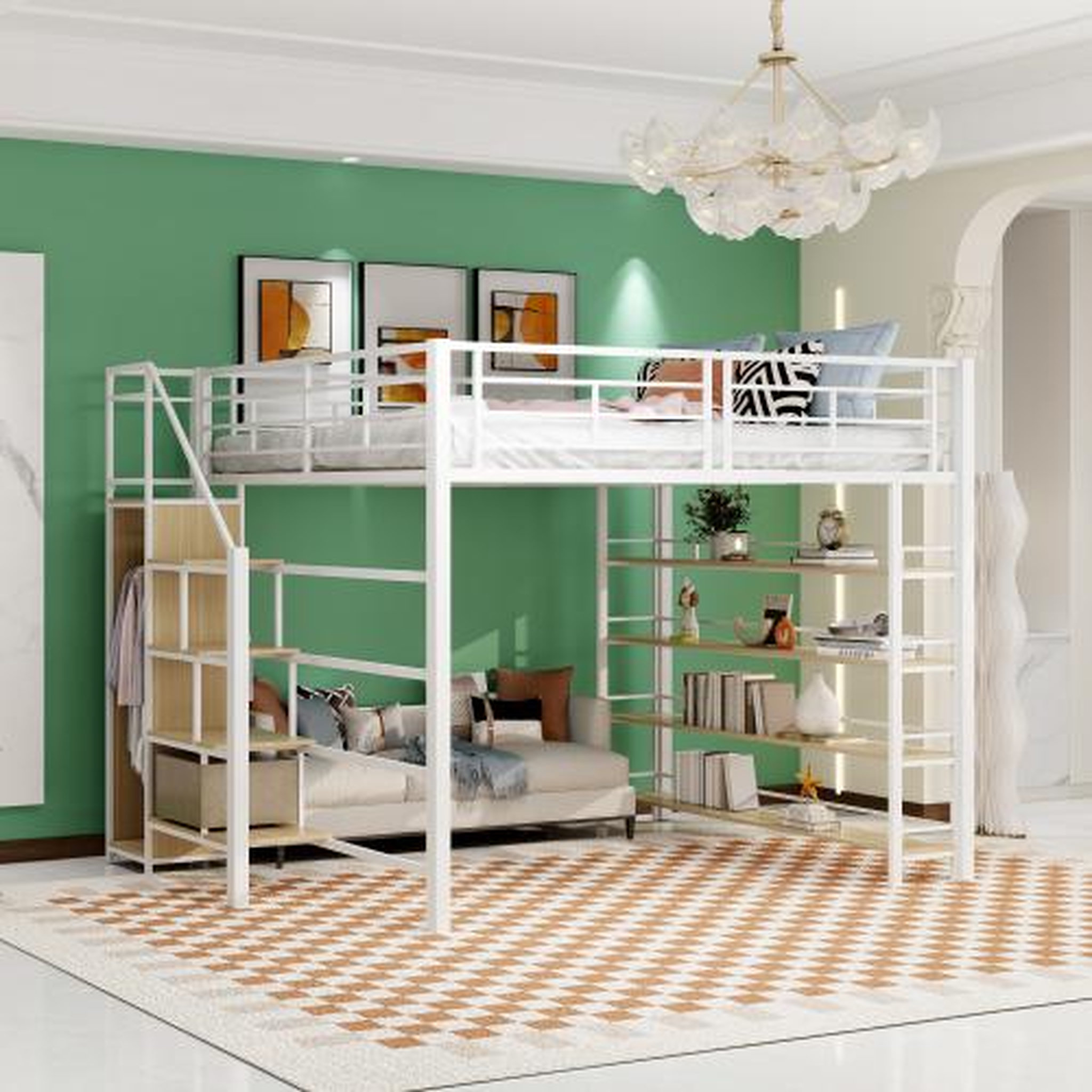 Voir la diapositive 4 : MERAX Lit mezzanine