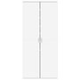 Voir la diapositive 3 : VIDAXL Armoire a chaussures Blanc 80x39x178 cm Bois d'ingenierie