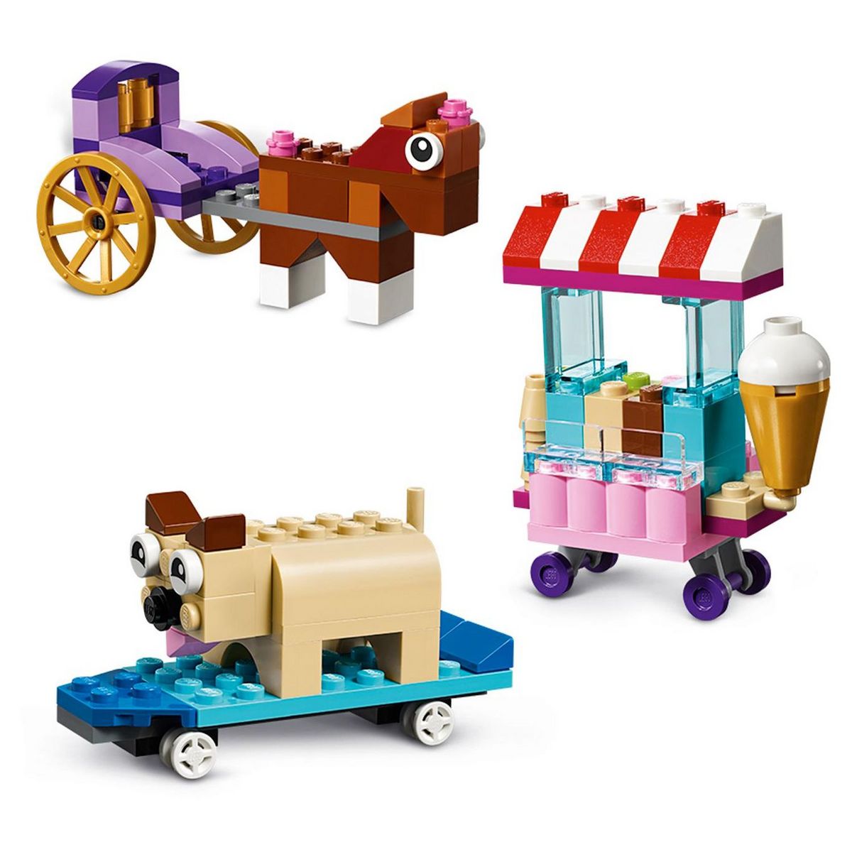 LEGO Classic 10715 - La boîte de briques et de roues 